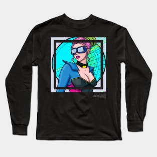 girl ciberpunk Long Sleeve T-Shirt